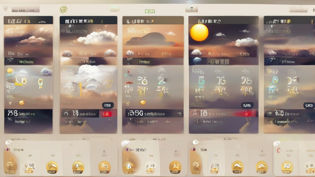 全国天气解码：晴天与多云的时空密码