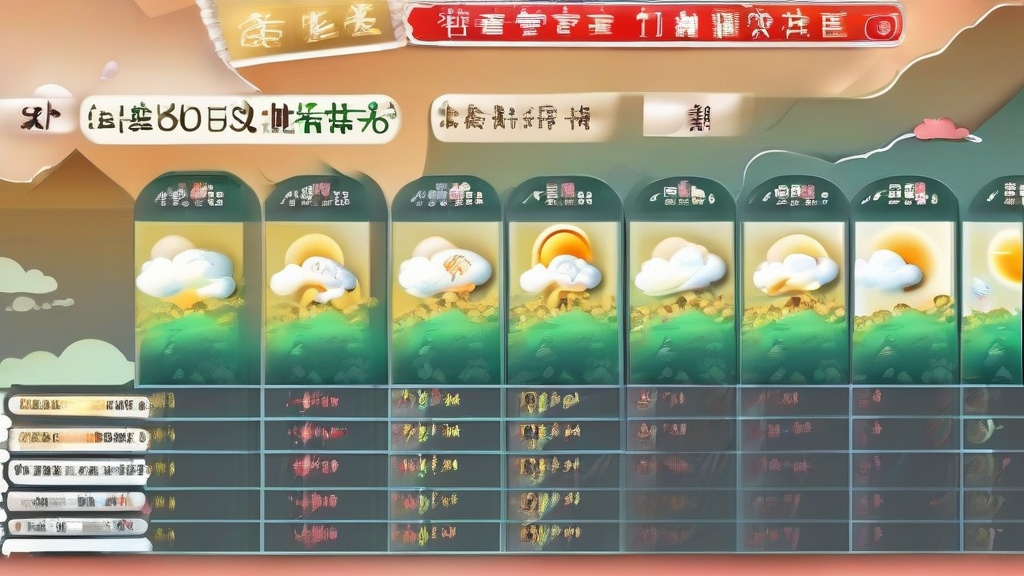 全国天气全景解析：暴雨、台风与晴天的时空交响曲