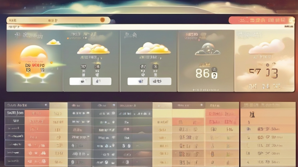 出行建议：周末天气详解