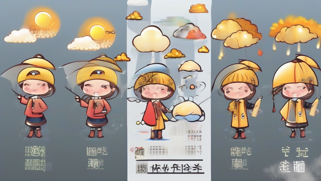 灾害预警全解析：大风、雷电、多云与降温的应对指南