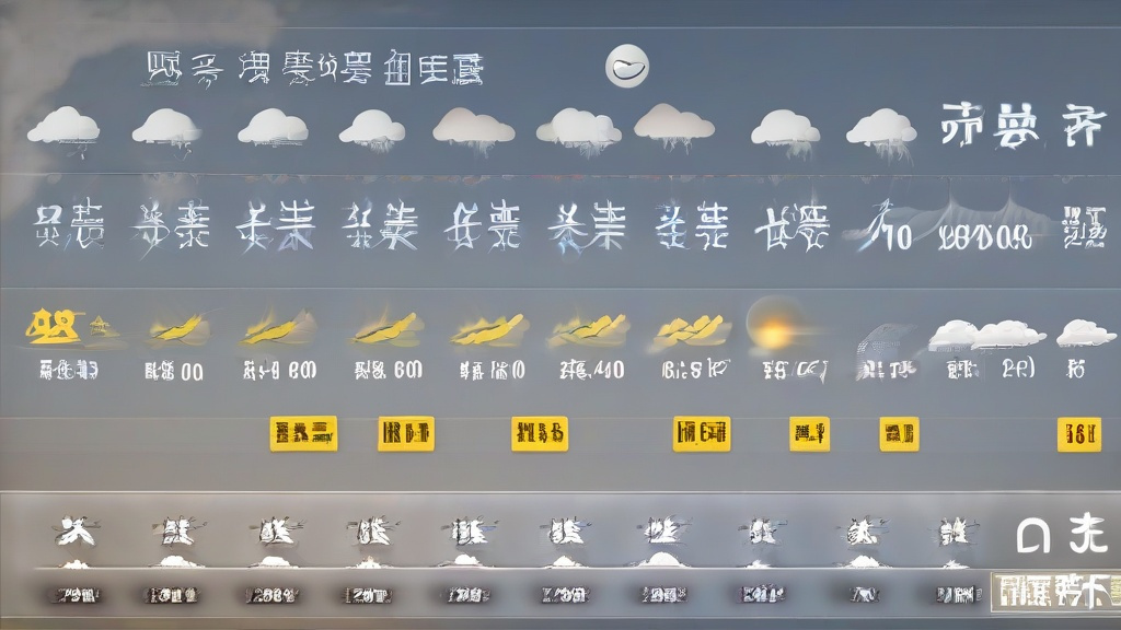 全国天气解码：晴天、雾霾与降温的时空交响曲