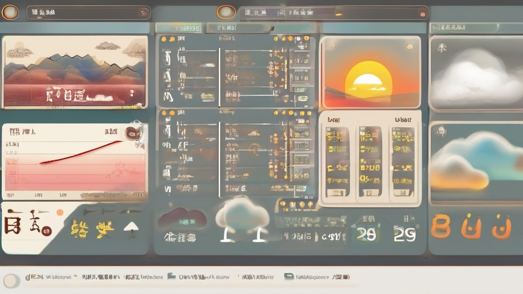 全国天气全景解析：暴雨、高温与多云的博弈