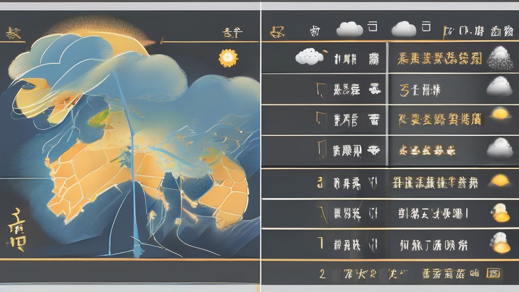 灾害预警全解析：雾霾、寒潮、多云与晴天的应对指南