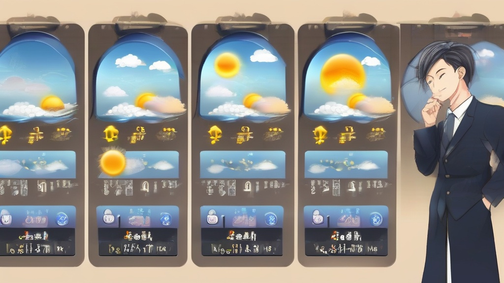 全国天气全景解析：雾霾、多云与晴天的科学解读