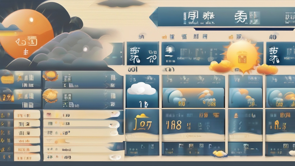 节假日晴天指南：全国重点省市天气预报与出行攻略
