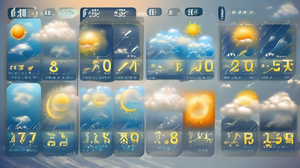全国省市天气预报：晴天、降温与大风交织的周末天气指南
