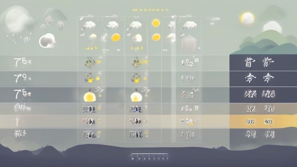 周末天气大不同：全国省市晴雨雷电全解析