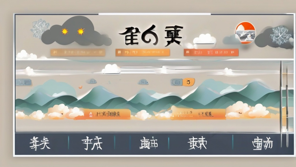 灾害预警全解析：降温、雾霾、雷电与多云天气的科学应对